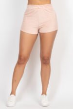 Terry Towel Bralette Top & Mini Shorts Set - Image 6