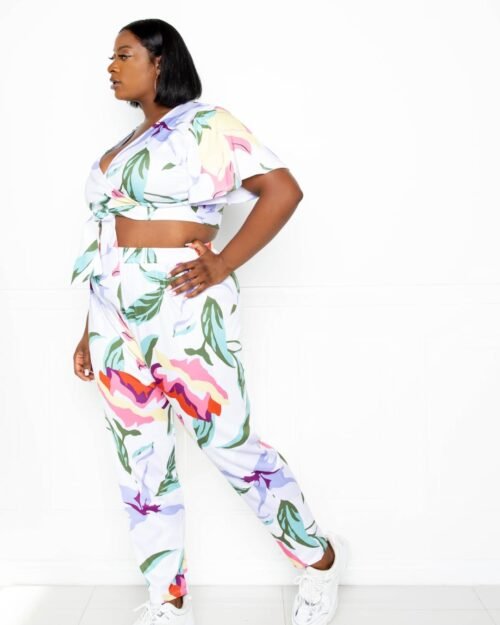 Flower Jogger & Top Set