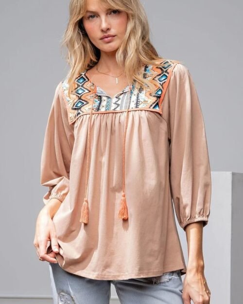 Loose Fit Cotton Top