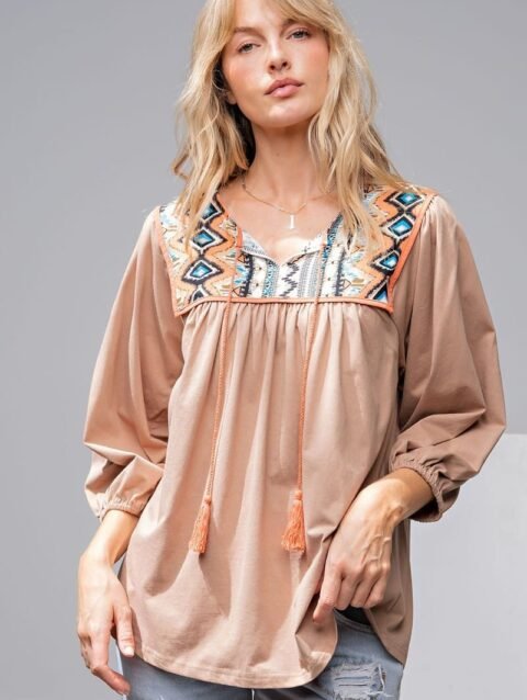 Loose Fit Cotton Top