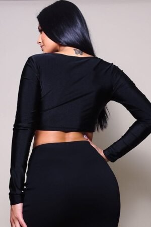 Long Sleeve Corset Top Long Sleeve Corset Top