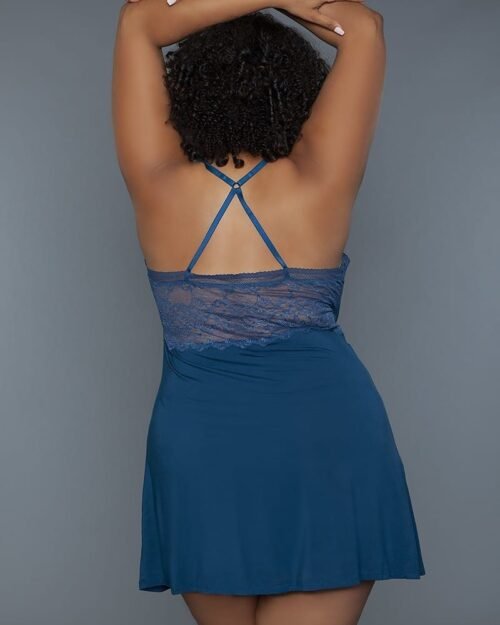 1 pc mini-length babydoll