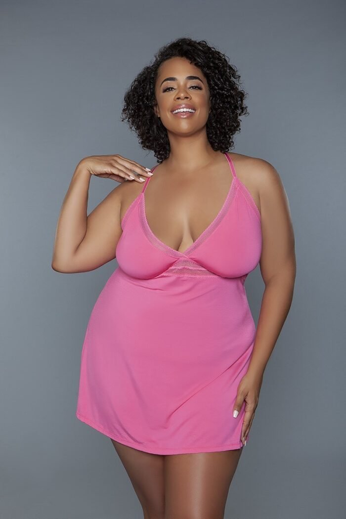 1 pc mini-length babydoll