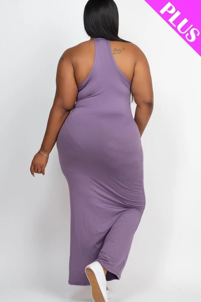 Plus racer back maxi dress - image 5