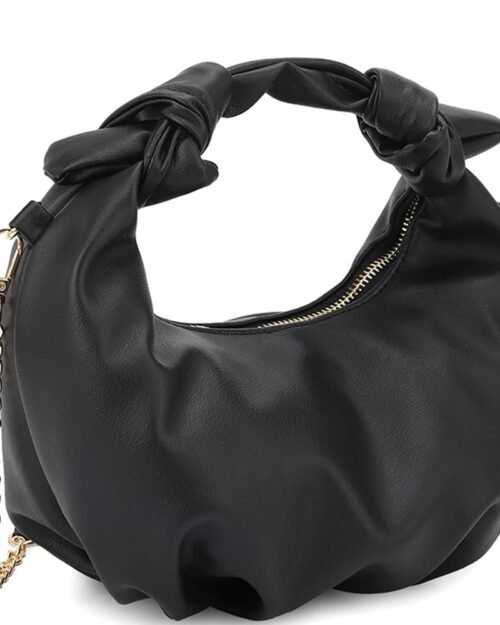 Smooth Round Handle Zipper Bag