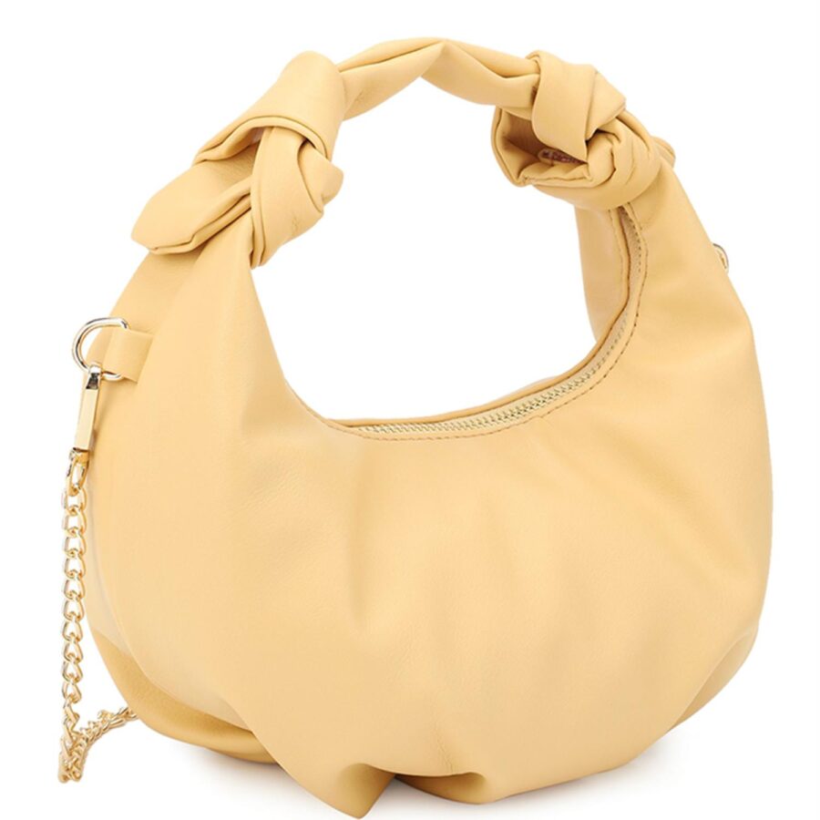 Smooth round handle zipper bag