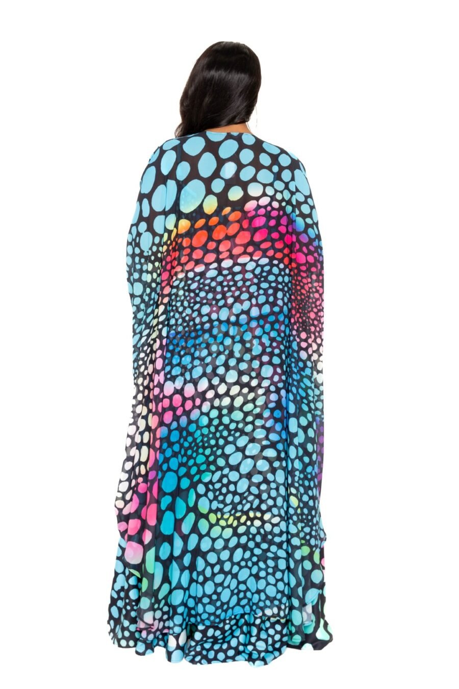 Dot robe with wrist band - image 16