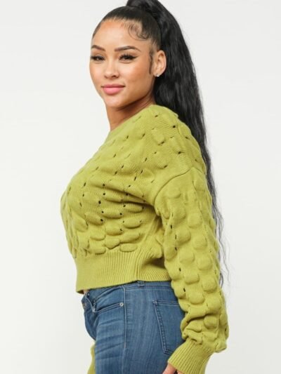 Checker Sweater Top Checker Sweater Top