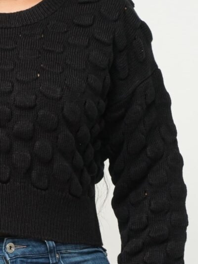 Checker Sweater Top Checker Sweater Top