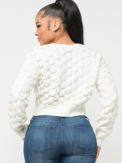 Checker Sweater Top Checker Sweater Top