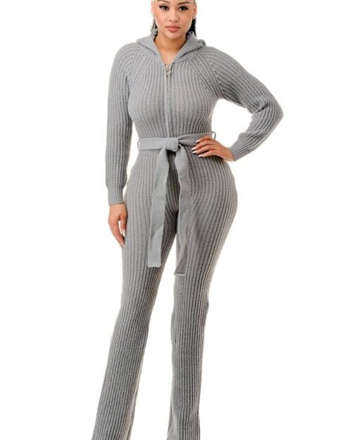 monroe hooded jumpsuit