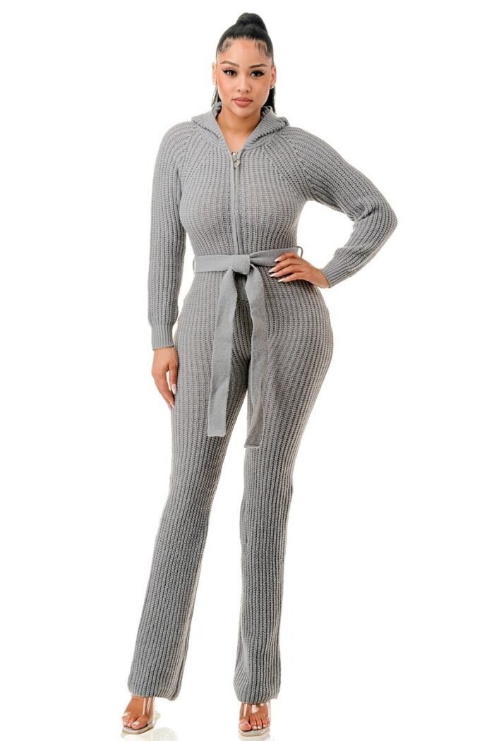 Monroe hooded jumpsuit - image 1
