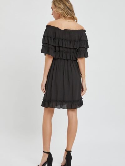 Off Shoulder Ruffle Dress Off Shoulder Ruffle Dress