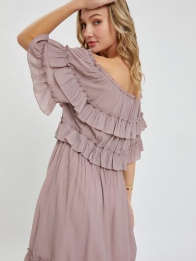 Off Shoulder Ruffle Dress Off Shoulder Ruffle Dress