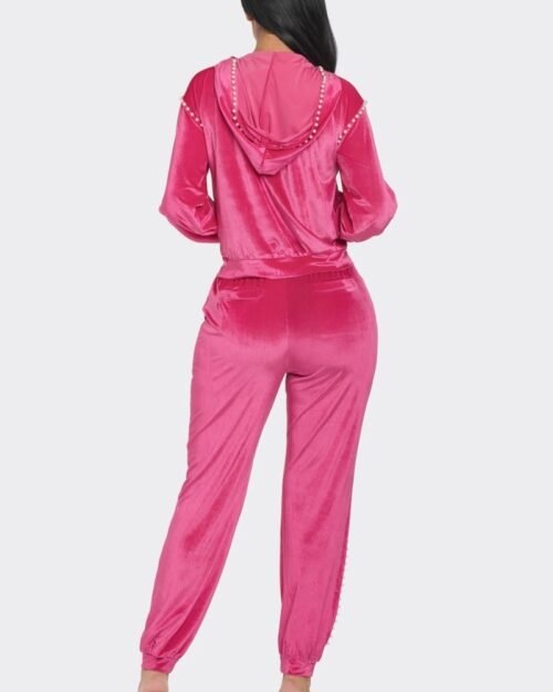 jogger with pearls set
