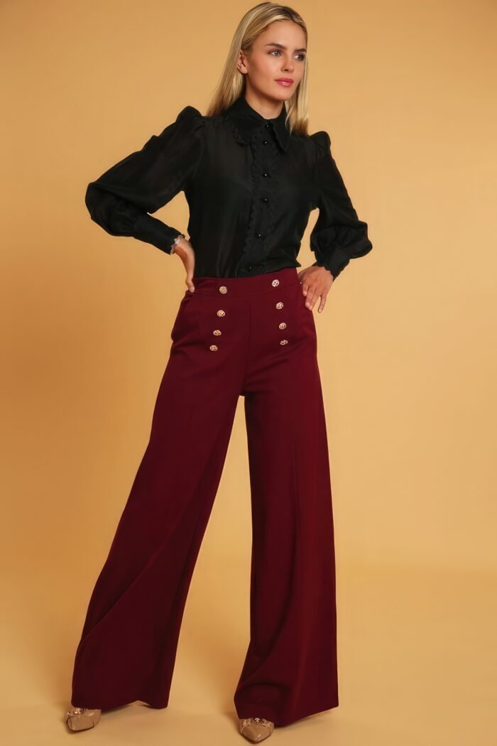High waisted dressy pants