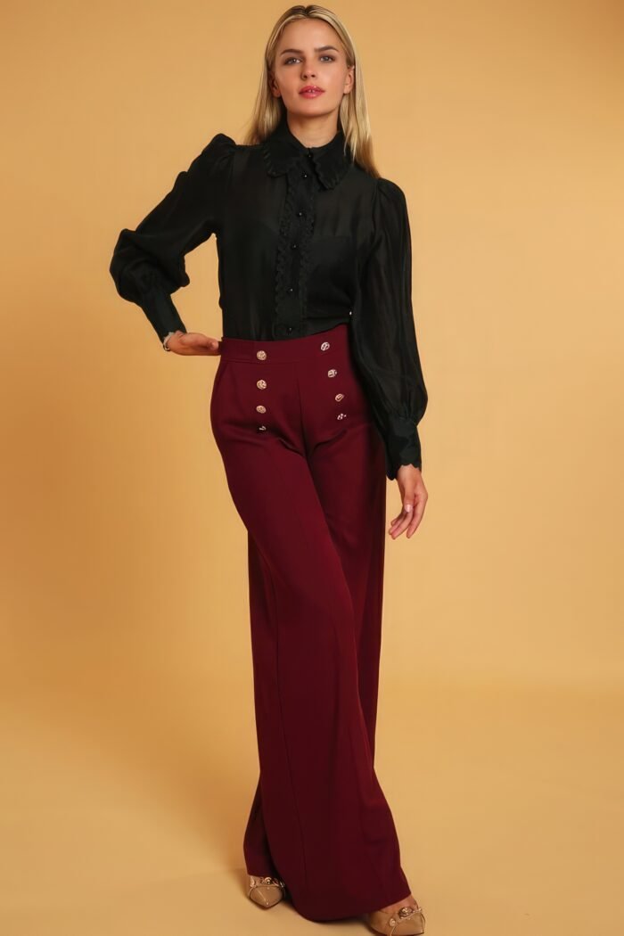 High waisted dressy pants