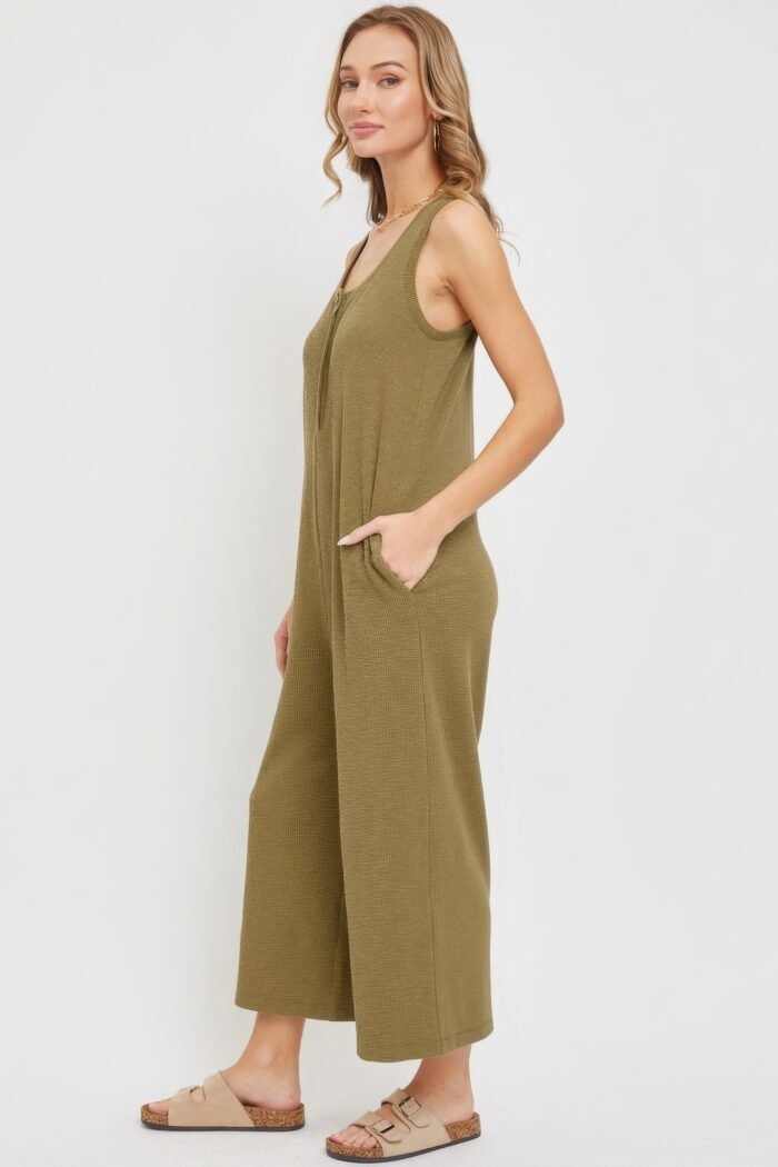 Buttondown jumpsuit
