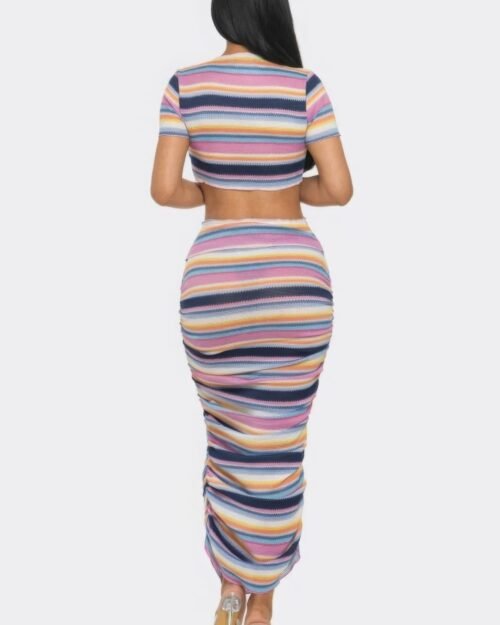 color me mine beach sarong skirt set