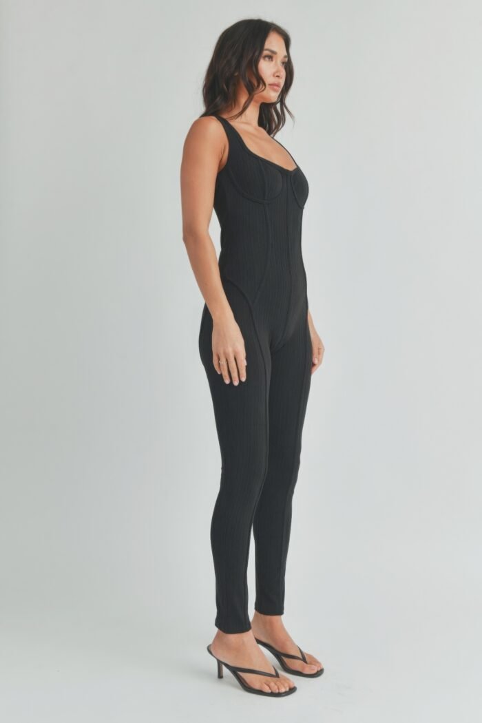Solid color jumpsuit - image 2