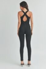 Solid Color Jumpsuit - Image 5