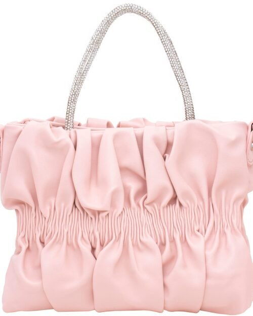 Fashion Rhinestone Handle Design Bag