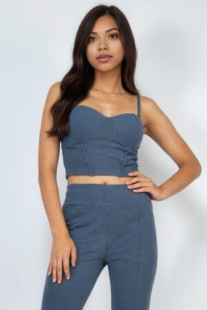 Corset Bustier Sweetheart Crop Top Corset Bustier Sweetheart Crop Top