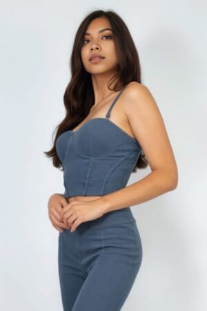 Corset Bustier Sweetheart Crop Top Corset Bustier Sweetheart Crop Top