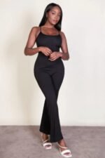 Ribbed sleeveless wide leg jumpsuit - Image 18