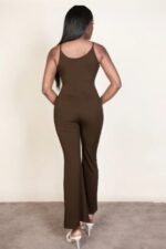 Ribbed sleeveless wide leg jumpsuit - Image 13