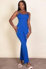 Ribbed sleeveless wide leg jumpsuit - Image 6