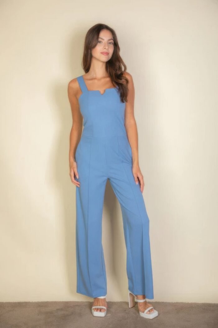 Notched neck cami jumpsuit - image 16