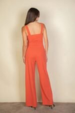 Notched neck cami jumpsuit - Image 9