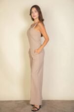 Notched neck cami jumpsuit - Image 2