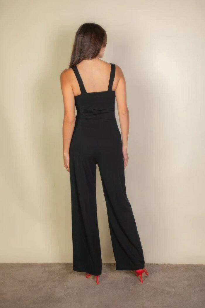 Notched neck cami jumpsuit - image 25