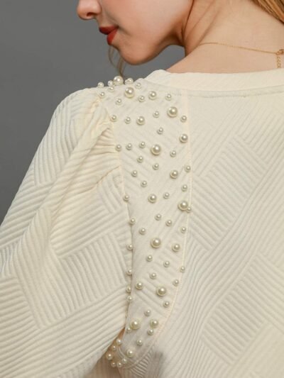 Puff Sleeve Knit Top Puff Sleeve Knit Top