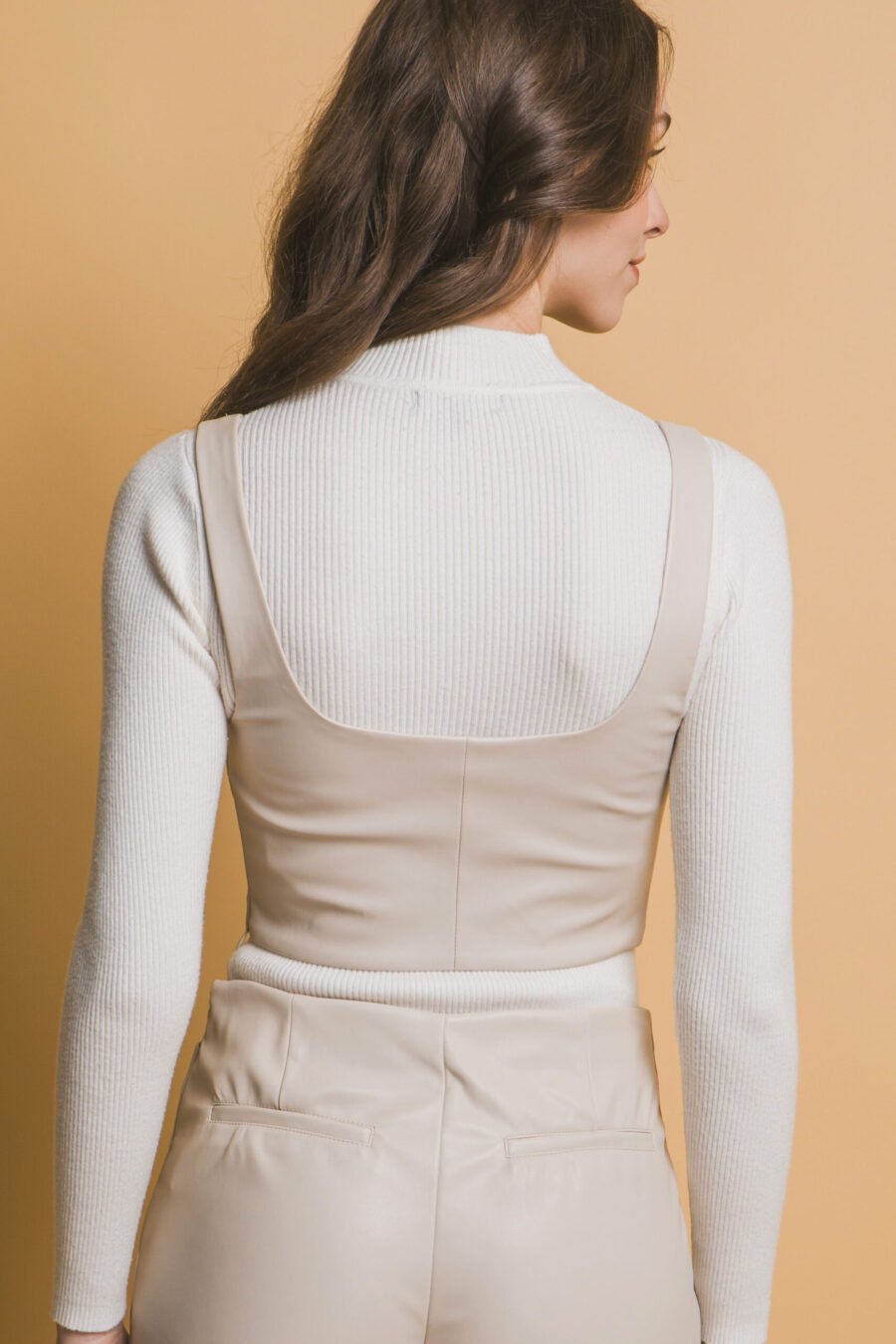 Faux leather corsetry - image 11