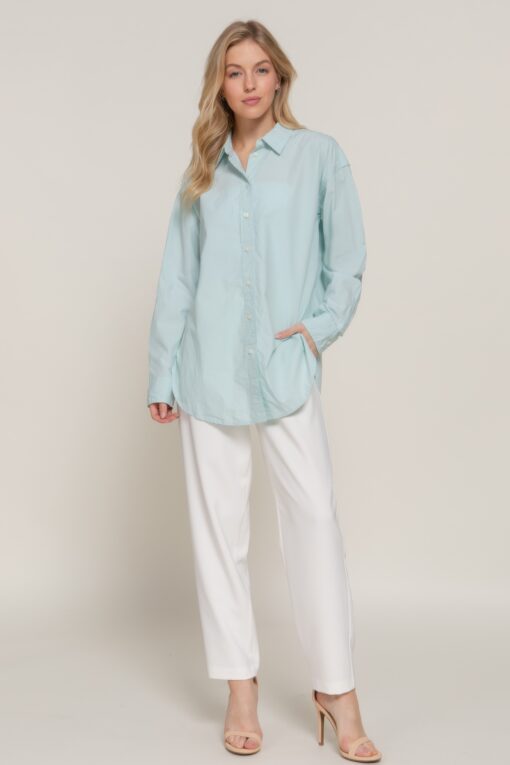 Long Sleeve Loose Fit Shirt - Image 14