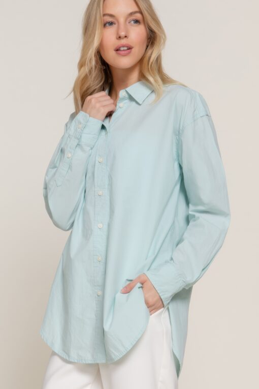 Long Sleeve Loose Fit Shirt - Image 17