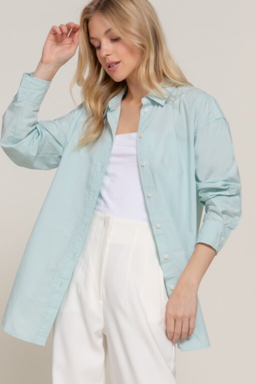 Long Sleeve Loose Fit Shirt - Image 18
