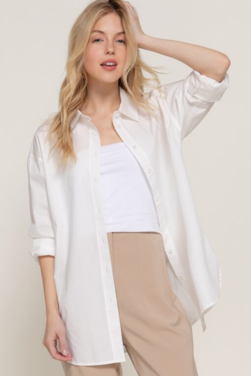 Long Sleeve Loose Fit Shirt - Image 3
