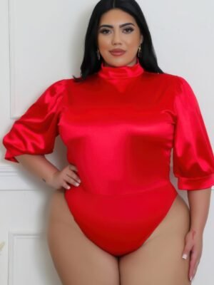 Two Piece Set, Semi-stretch Bodysuit Two Piece Set, Semi-stretch Bodysuit