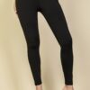 Solid High Waist Legging