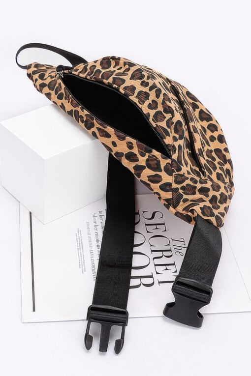 Cotton Canvas Leo Crossbody Bag - Image 2