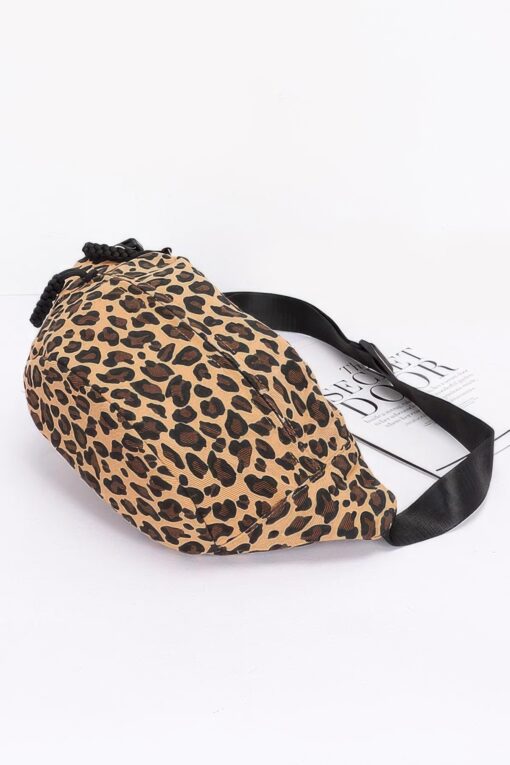Cotton Canvas Leo Crossbody Bag - Image 3