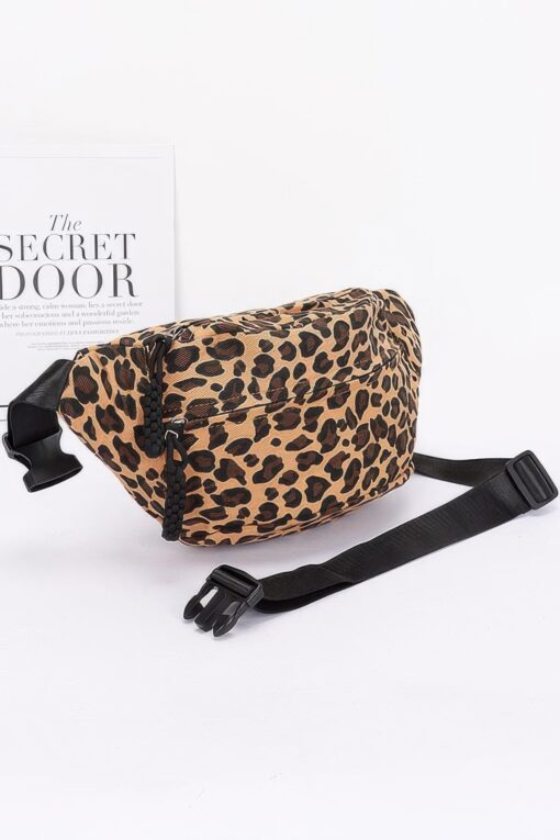 Cotton Canvas Leo Crossbody Bag - Image 6