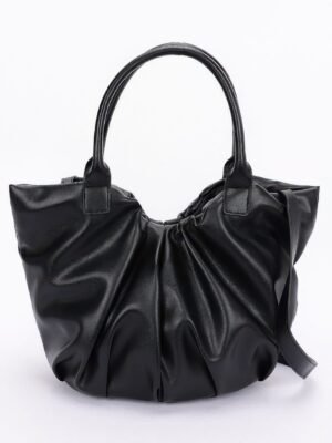 Sturdy Handle Bag - Faux Leather Tote