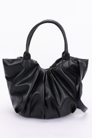 Sturdy Handle Bag - Faux Leather Tote