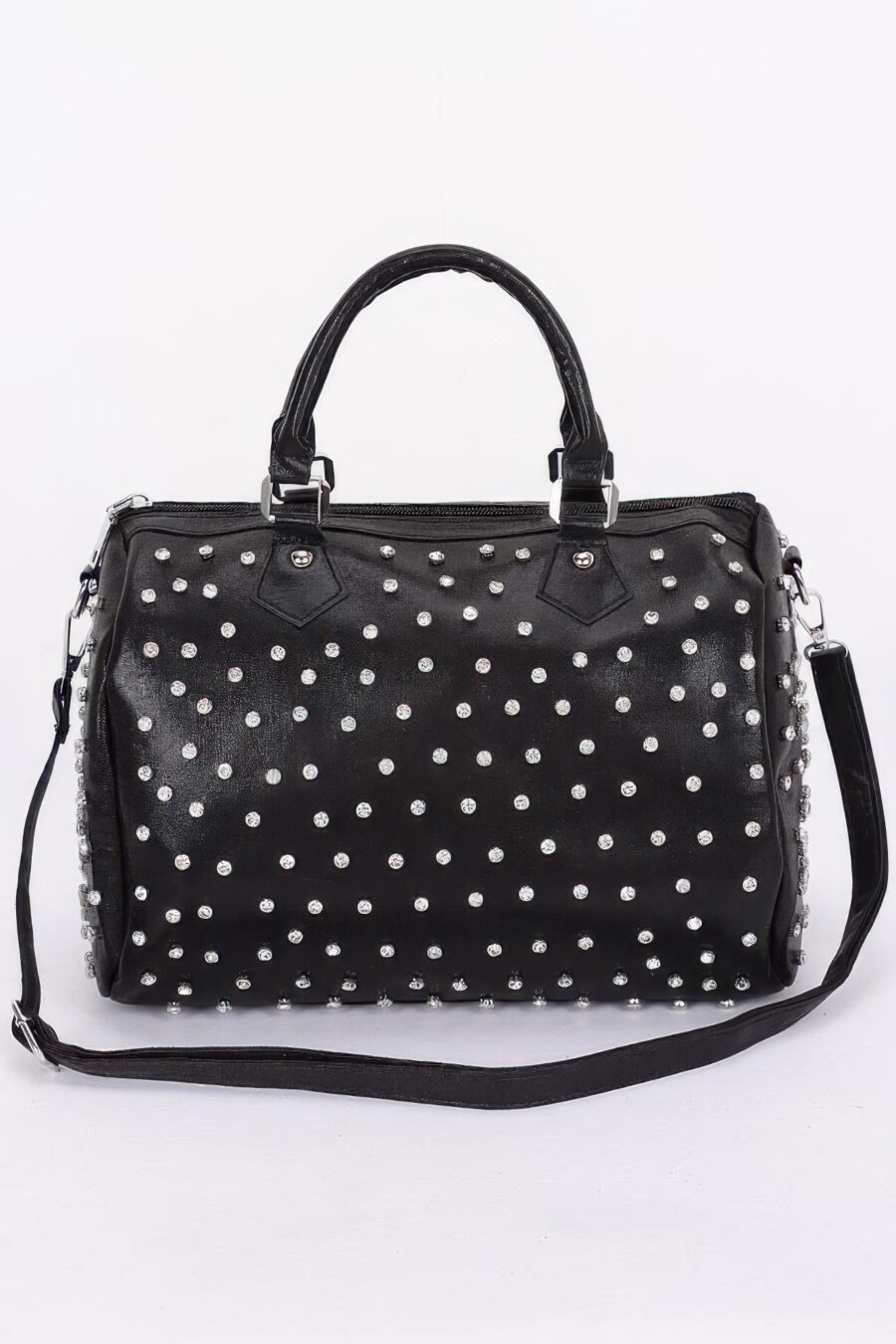 Rhinestone studded bowling bag