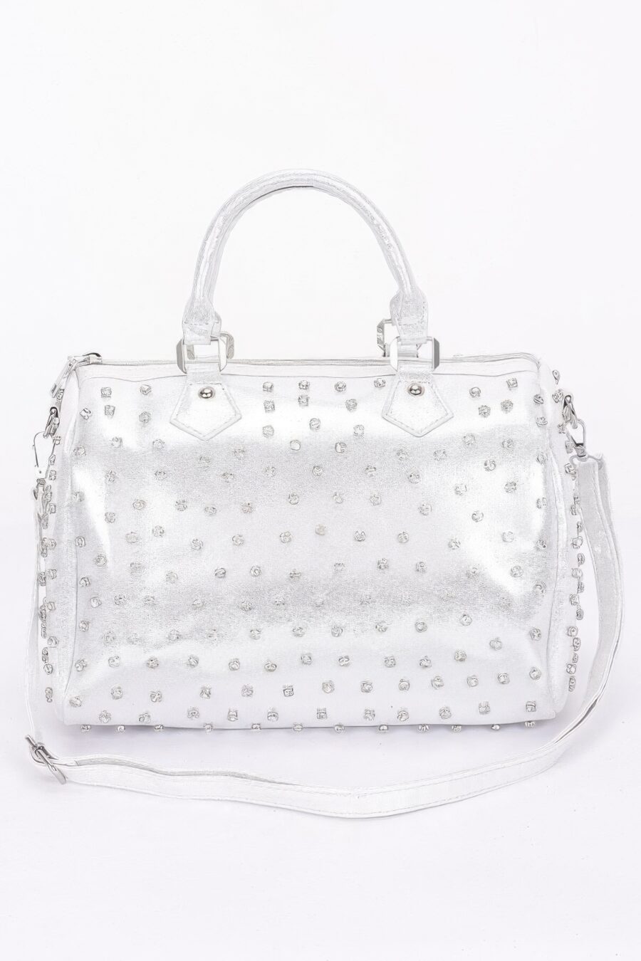 Rhinestone studded bowling bag